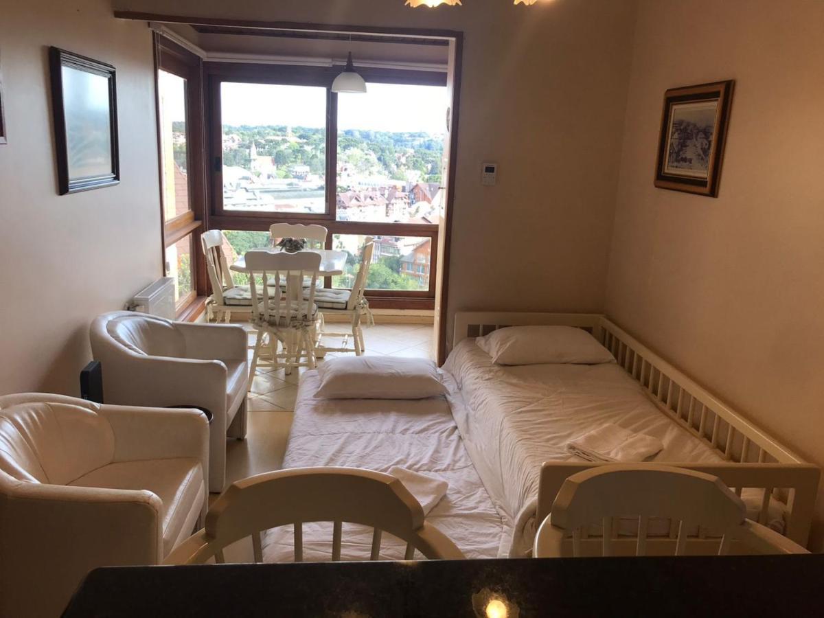 Apartamento Flat Gramado Centro Exterior foto